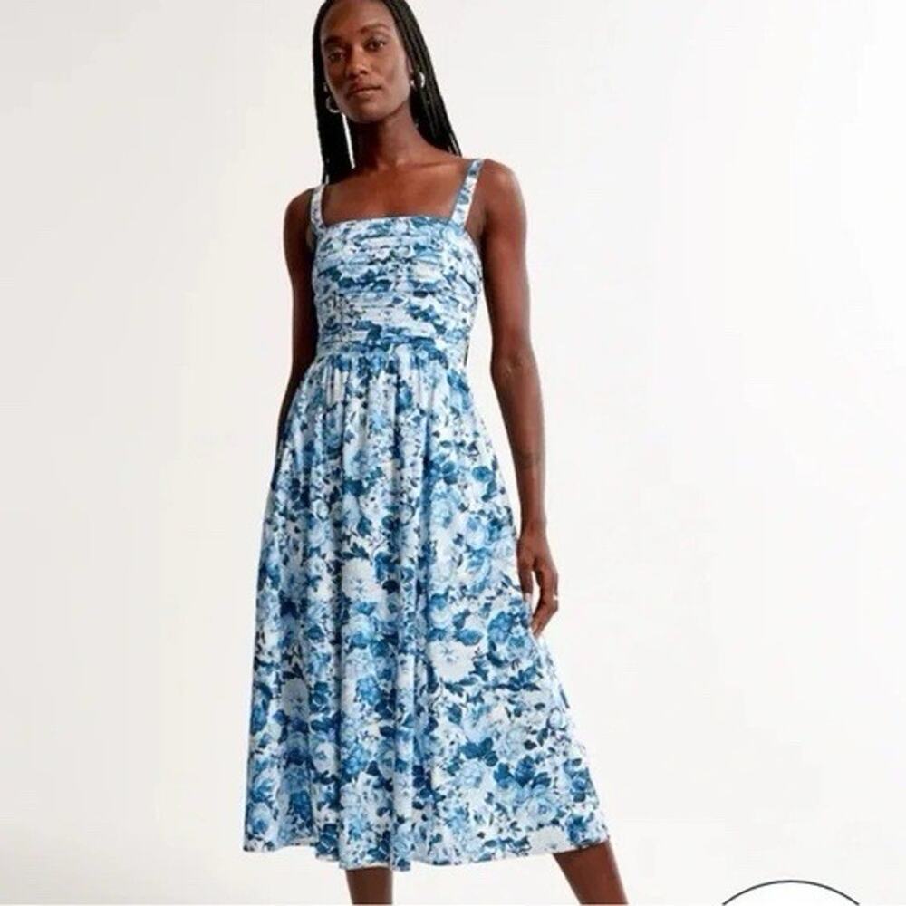 Abercrombie And Fitch Emerson Poplin Sundress Women Size SP